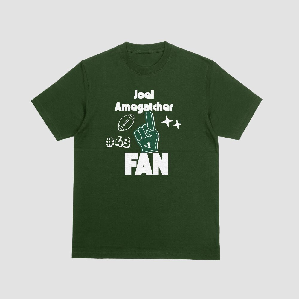 Amegatcher #1 Fan tee, forest green